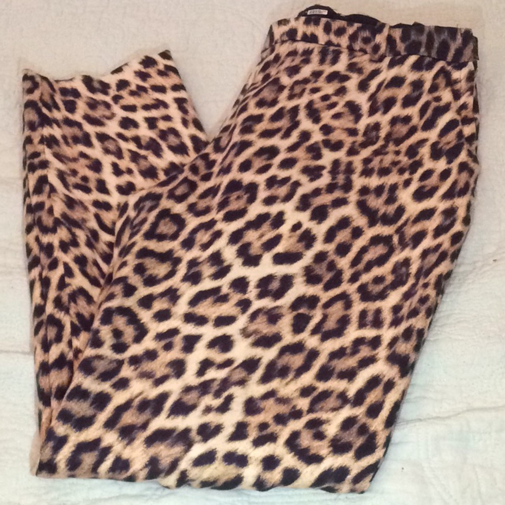 Zara leopard print pant